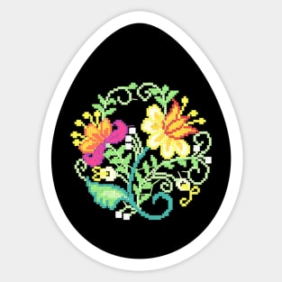 Traditional Easter egg 03 Sticker